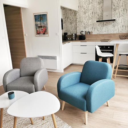 Appartement Lumineux Avec Balcon Et Parking 셰르부르 앙 코탱탕 외부 사진
