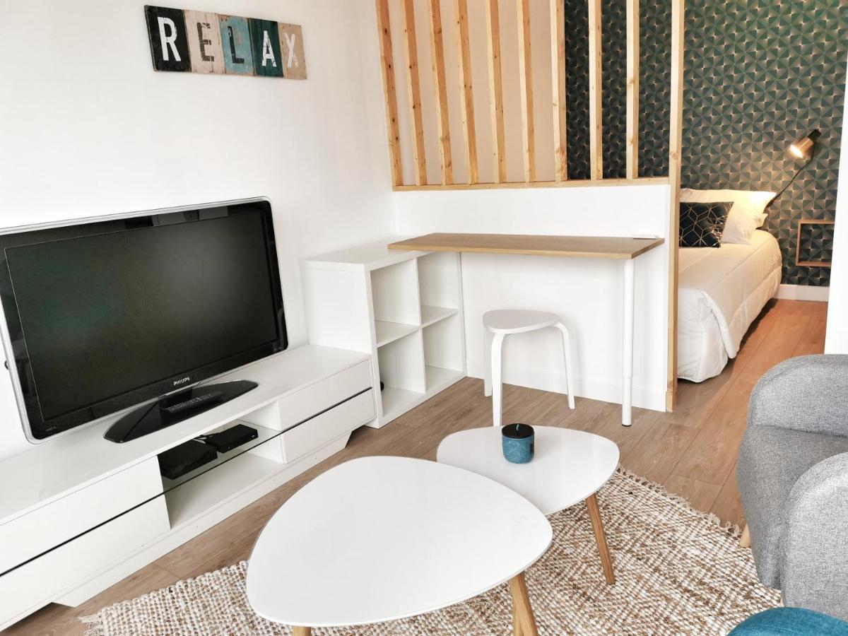 Appartement Lumineux Avec Balcon Et Parking 셰르부르 앙 코탱탕 외부 사진