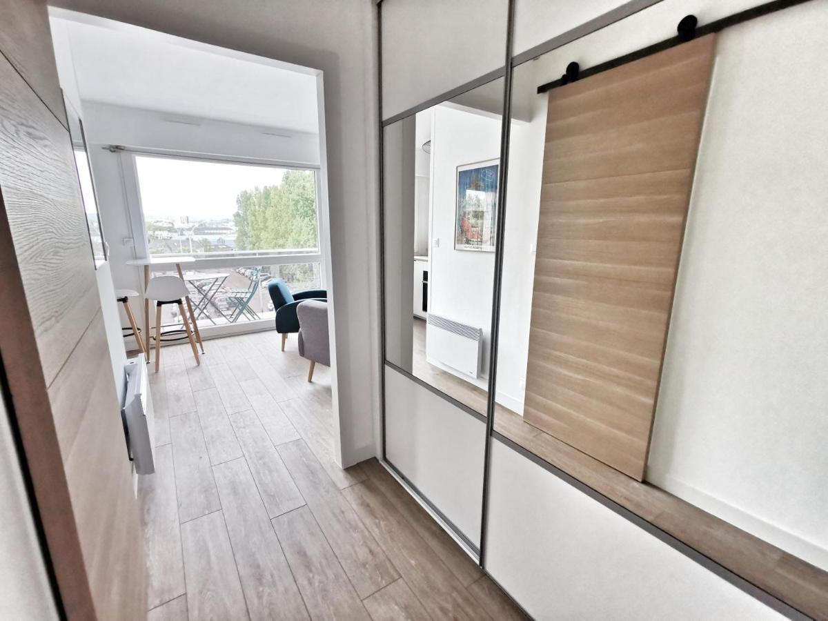 Appartement Lumineux Avec Balcon Et Parking 셰르부르 앙 코탱탕 외부 사진